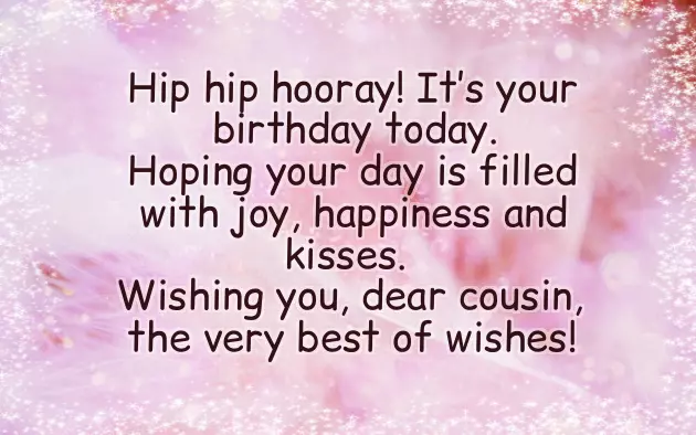 Happy Birthday Text For Cousin Happy Birthday Text For Cousin