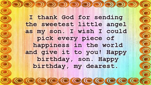 Birthday Quotation For Son Birthday Quotation For Son