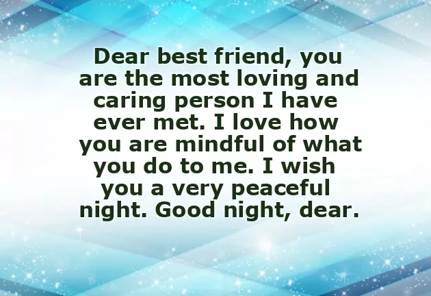 Best Good Night Message For Best Friend Best Good Night Message For Best Friend