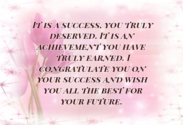 I Wish You Success I Wish You Success