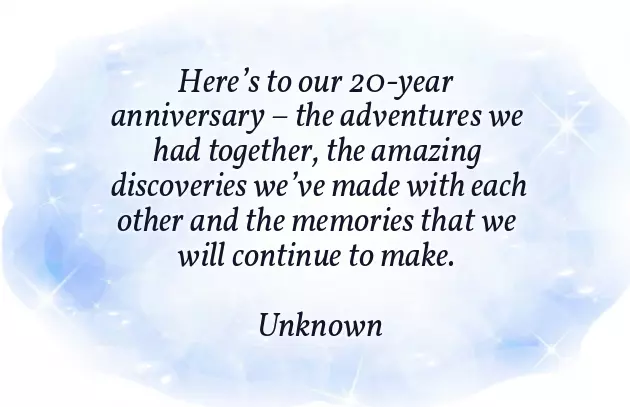 20Th Wedding Anniversary Quotes 20Th Wedding Anniversary Quotes