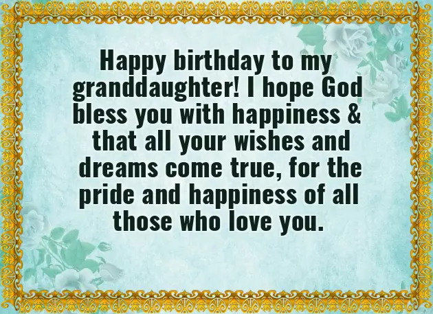 Happy Birthday Wishes From Grandparents To Granddaughter Happy Birthday Wishes From Grandparents To Granddaughter