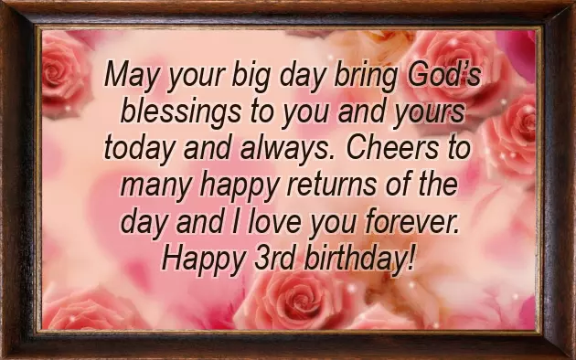 Birthday Wishes To 3 Year Old Niece Birthday Wishes To 3 Year Old Niece