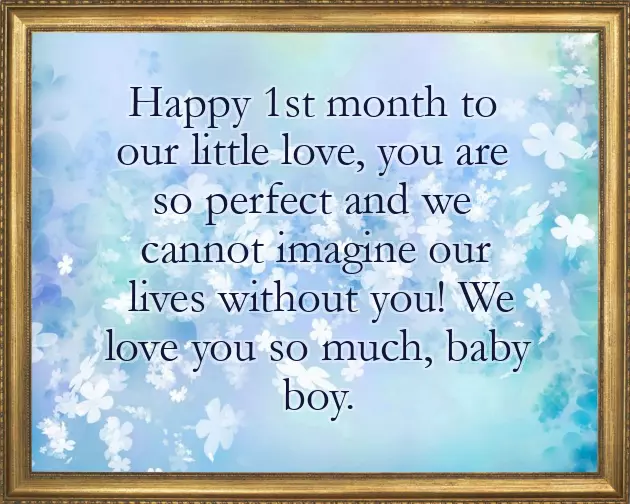 1 Month Old Baby Wishes 1 Month Old Baby Wishes