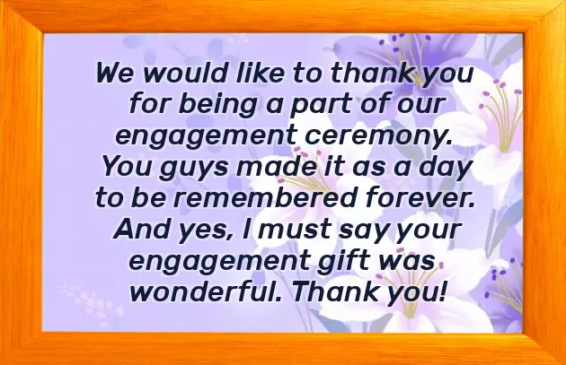 Congrats On Your Engagement Gift