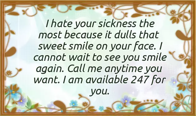 Get Well Soon To My Love Get Well Soon To My Love