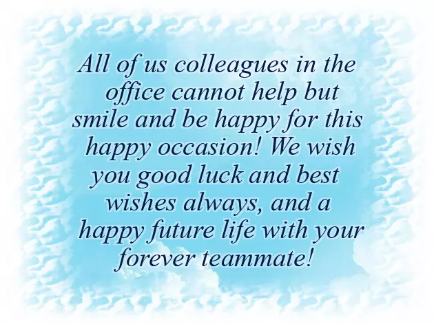 Wedding Wishes For Office Colleague Wedding Wishes For Office Colleague