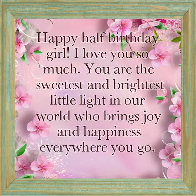 6 Month Wishes For Baby 6 Month Wishes For Baby