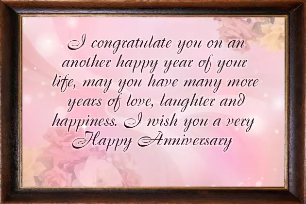 Good Words For Anniversary