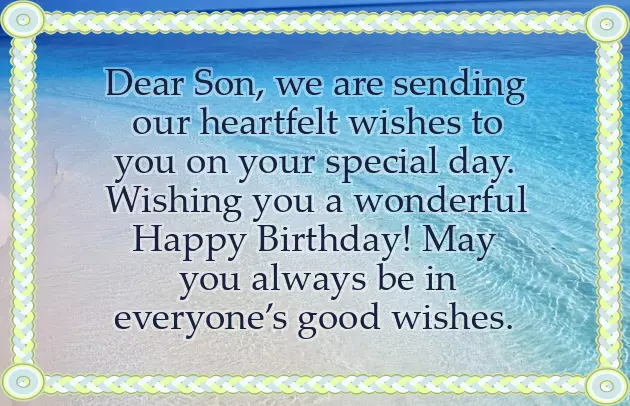 Blessing Birthday Quotes For Son Blessing Birthday Quotes For Son