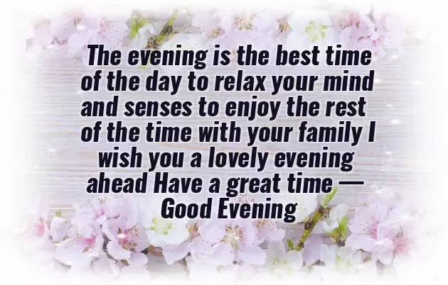 Good Evening To A Friend Good Evening To A Friend