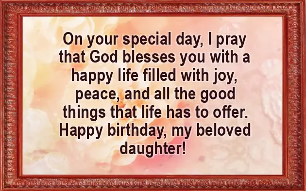 Happy Birthday To Our Daughter Happy Birthday To Our Daughter