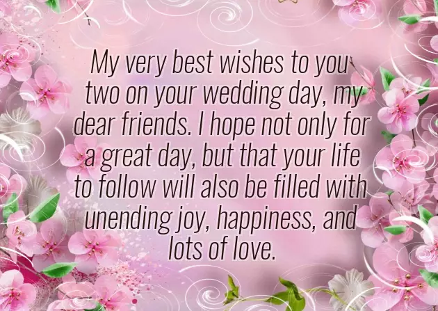 Wedding Wishes To Couple