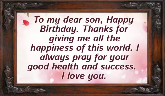 Happy Birthday Handsome Son Happy Birthday Handsome Son