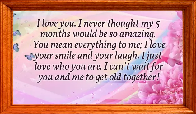 5 Month Anniversary 5 Month Anniversary