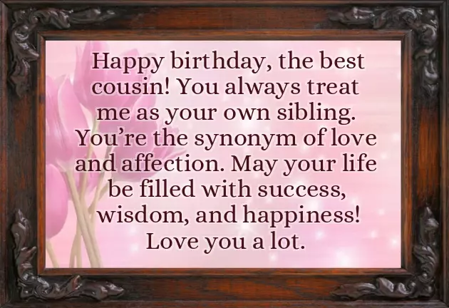 Birthday Msg For Cousin Brother Birthday Msg For Cousin Brother