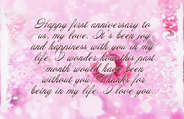 Happy 1 Month Anniversary My Love Happy 1 Month Anniversary My Love