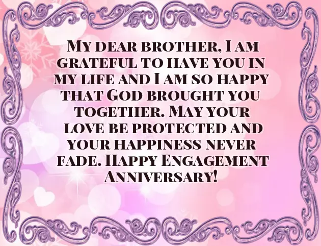 Happy Engagement Anniversary For Husband
