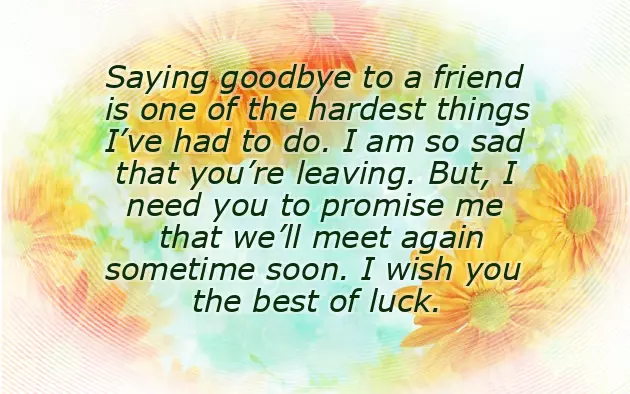 Wishing A Friend For New Job