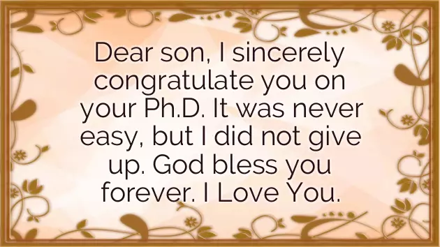 Congratulations On Your Doctorate Congratulations On Your Doctorate