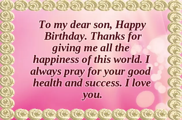 Happy Birthday My Handsome Boy Happy Birthday My Handsome Boy