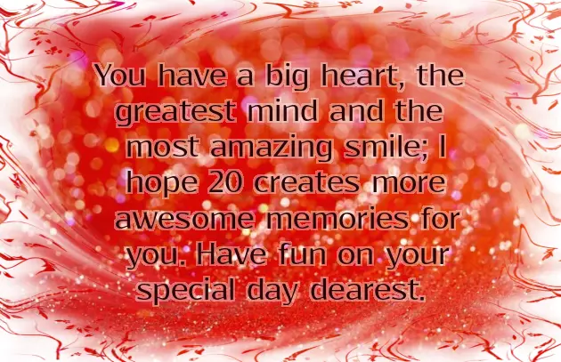 Birthday Wishes For 20 Year Old Son Birthday Wishes For 20 Year Old Son