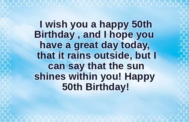 50Th Birthday Wishes For Brother In Law 50Th Birthday Wishes For Brother In Law