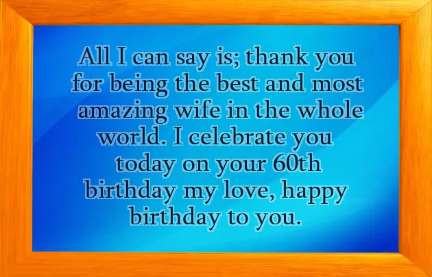 Happy 60Th Birthday Wife Happy 60Th Birthday Wife