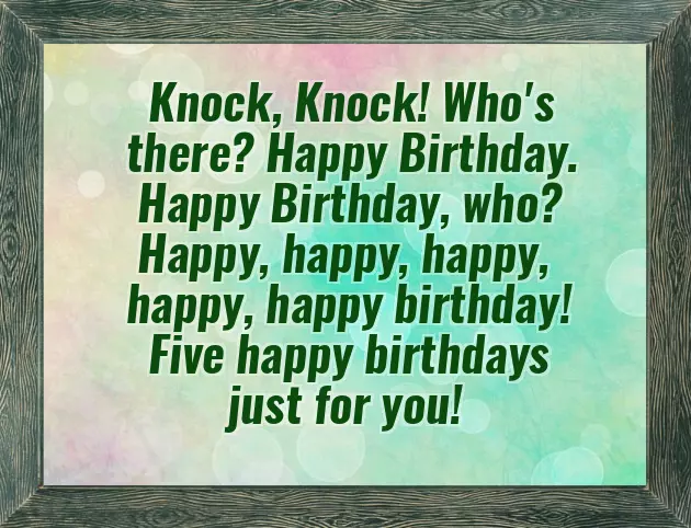 Birthday Greetings For A 5 Year Old Boy