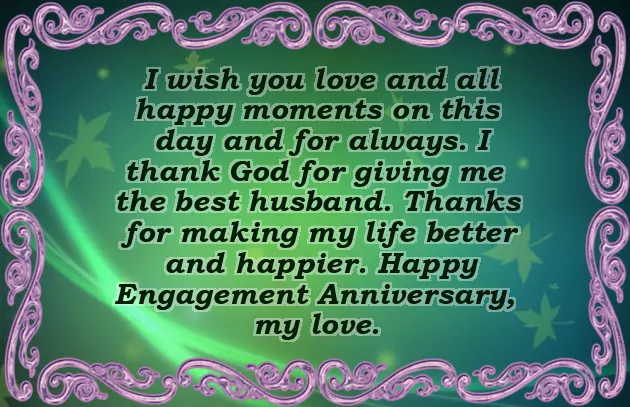 Happy Engagement Anniversary Hubby Happy Engagement Anniversary Hubby