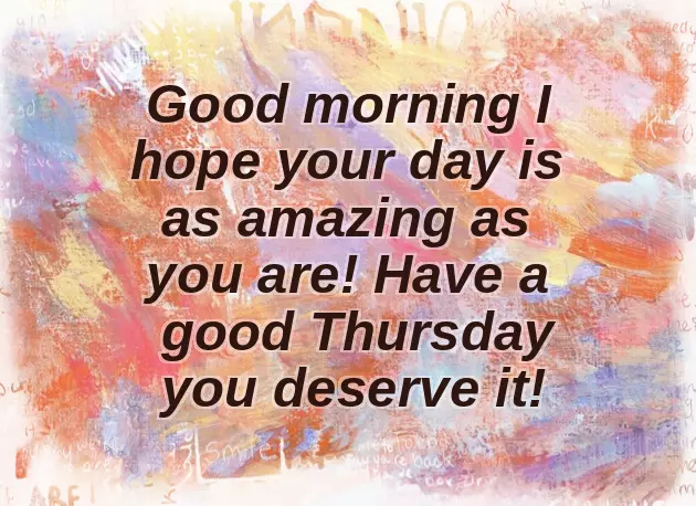 Thursday Wish Thursday Wish