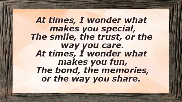 A Poem For My Best Friend A Poem For My Best Friend