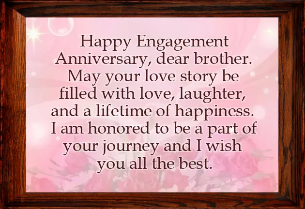 Happy Engagement Anniversary For Husband