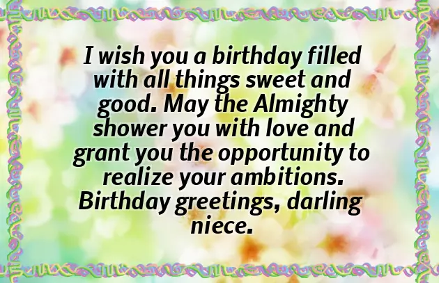 Birthday Wishes For Baby Niece Birthday Wishes For Baby Niece