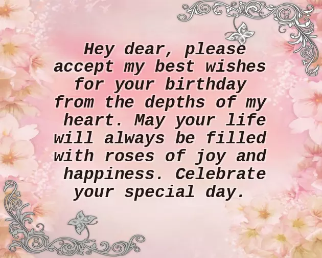 Happy Birthday Wishes Flowers Happy Birthday Wishes Flowers