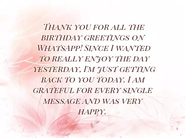 Funny Thank You Note For Birthday Wishes Funny Thank You Note For Birthday Wishes