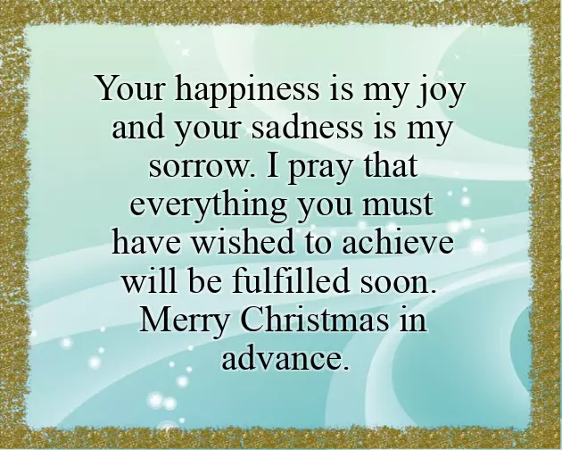 Happy Christmas Advance Happy Christmas Advance