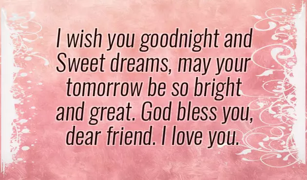 Good Night My Love God Bless You