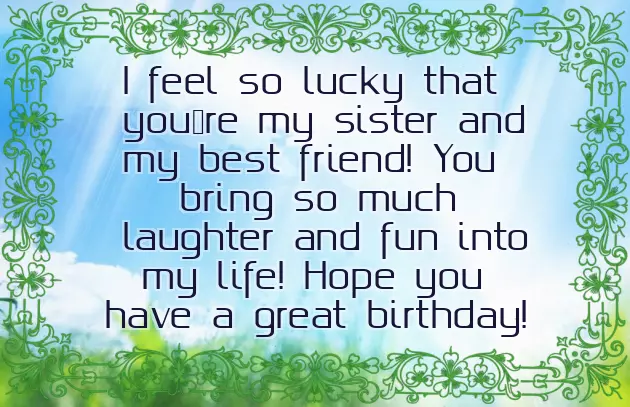 Happy Birthday Wishes To Dear Sister Happy Birthday Wishes To Dear Sister