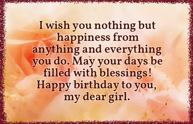 Birthday Wishes To A Small Girl Birthday Wishes To A Small Girl