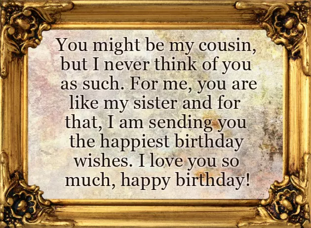 Birthday Messages To Cousin Sister Birthday Messages To Cousin Sister