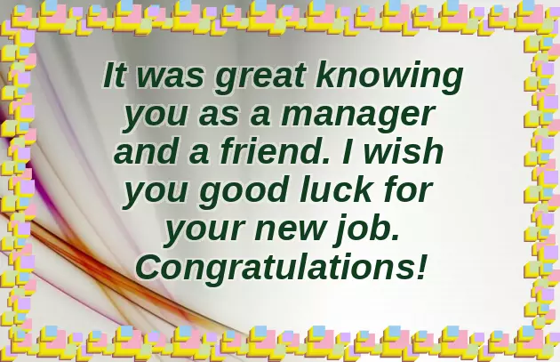 Congratulations On Your New Journey