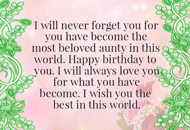 Birthday Prayer To My Aunt Birthday Prayer To My Aunt