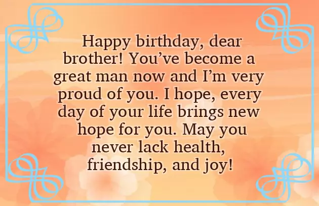 Birthday Quotes To A Brother Birthday Quotes To A Brother