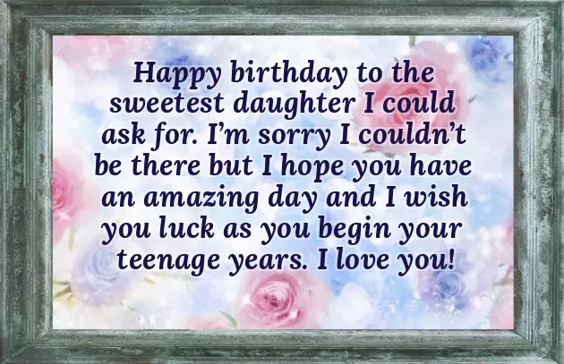 Happy 13Th Birthday Daughter Quotes From A Mother Happy 13Th Birthday Daughter Quotes From A Mother