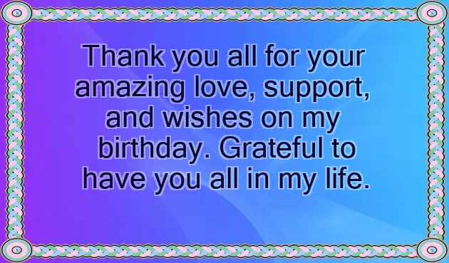 Thank U Friends For Your Wishes Thank U Friends For Your Wishes