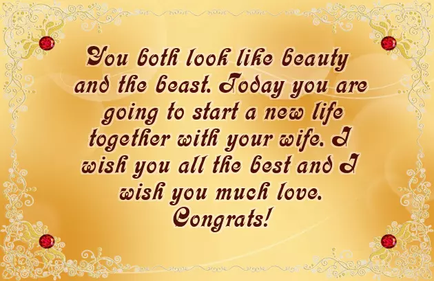 Congratulations For Brother Wedding Congratulations For Brother Wedding