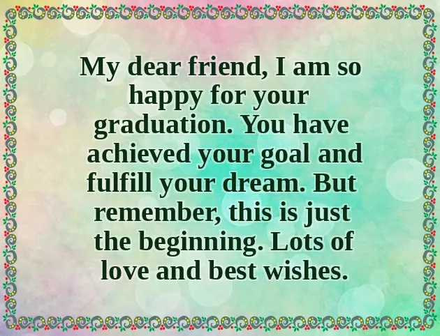 High School Graduation Wishes For Friend High School Graduation Wishes For Friend