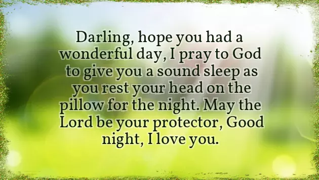 Good Night Loved Ones