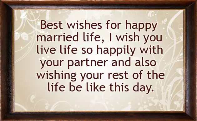 Marriage Congratulations Marriage Congratulations